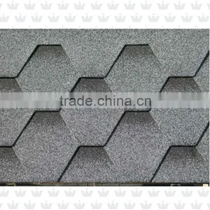 Colorful Hexagonal Asphalt Shingle Tile Roof thumbnail-1