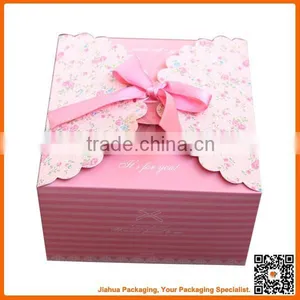 Beautiful Mini Foldable Paper Box With Ribbon Closure thumbnail-1