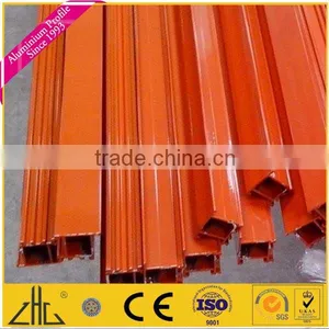 Wood Color Aluminum Profiles,Wood Grain Coating Finish,aluminium 6061 6063 T4 T5 T6 thumbnail-5