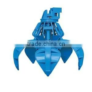 Base Price Excavator Accessory Orange Grapple thumbnail-1