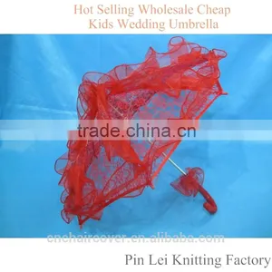 Hot Sale Kids Lace Umbrella For Wedding thumbnail-6