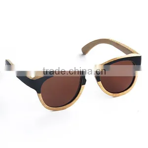 2016 Polarized Lens Wooden Eyewear in Wood Sunglasses thumbnail-2