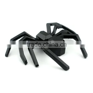 Chrome Black Spider Emblems for Cars Custom Logo Plate thumbnail-2