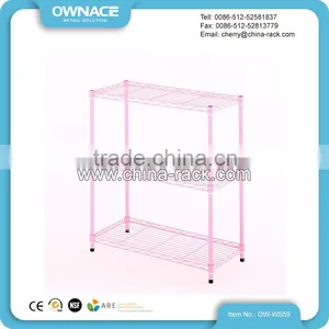 Adjustable Powder Coated Retail Metal Wire Shelf Display thumbnail-2