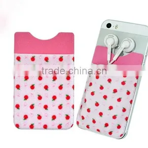 Cheap Printing MobilePhone Back Sticker Microfiber PVC Phone Card Sticker thumbnail-2