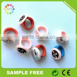 Beautiful And Lovely Soft Pvc Finger Ring For Kids thumbnail-1
