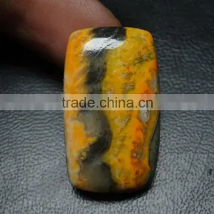 Bumble Bee Jasper All Shape Cabochon Cabochon, Semi Precious Gemstone With Wholesale Price thumbnail-1