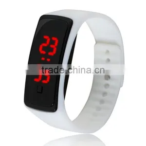 Sports Style Unisex Silicone Led Light Wristwatch Electronic Watch thumbnail-4