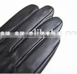 Black Leather Wholesale Gloves Fashion Ladies Wholesale Gloves thumbnail-6