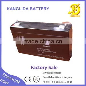 6v 3.3ah Chirdren's Toy Car Power Supply Battery Sealed Lead Acid Battery Made in China Kanglida Brand thumbnail-6
