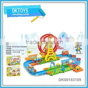 Building Block Train B/o Ferris Wheel Train thumbnail-1
