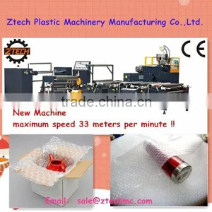 2015 Ztech Two Layers PE Air Bubble Film Making Machine (Single-Screw Design) Model ZT100-2S thumbnail-1