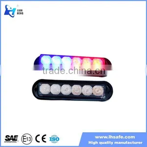 High Intensity 6 LED Emergency LED Strobe Grill Lighthead 6W 6 LED Safety Light LTDG61 thumbnail-1