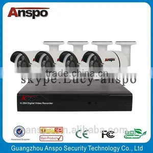 Guangzhou AHD Security Camera System 4ch 8ch DVR Kits With 1.0 1.3mp AHD Camera thumbnail-1