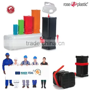 Round Square Plastic Tubes for Packaging Material BK thumbnail-3