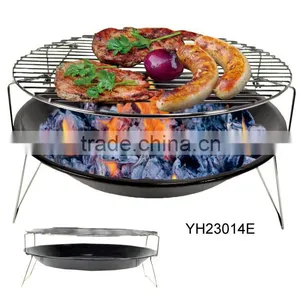 12" Tabletop Homemade Charcoal Grill--YH23012 thumbnail-1
