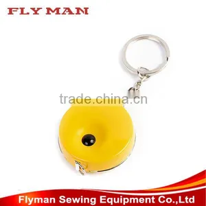 Tailor Ruler Promotional Brand Sewing Mini Measuring Tape With Keychain thumbnail-1