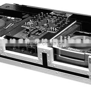 ATA COFFIN FOR TWO DENON DNS1000/DNS3000 CD PLAYERS AND DNX300 MIXER WITH WHEELS thumbnail-1