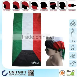 Wholesale Custom Multifunctional Bandana Headband MOQ 100PCS thumbnail-5
