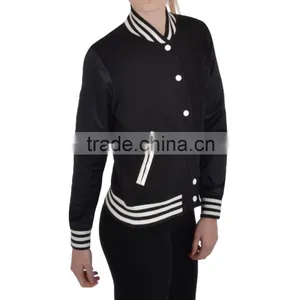 Wholesale Custom Ladies Varsity Jackets, Baseball Jackets thumbnail-4