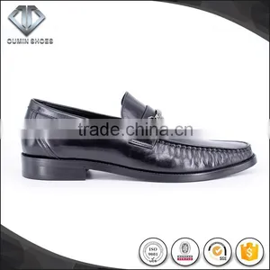 100% HAND MADE Slip on Leather Moccasin Dress Shoes thumbnail-2