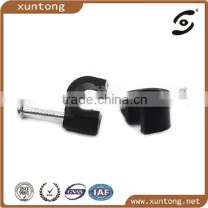 Square Cable Clips With Steel Nail/flat Cable Clips thumbnail-1
