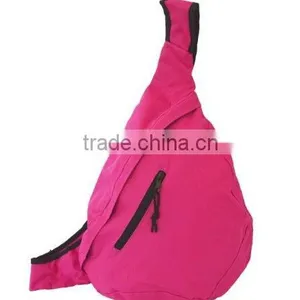 Promotional Triangle City Bag Polyester Rucksack Backpack thumbnail-1