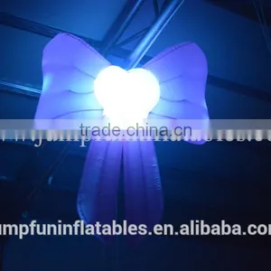 Nylon Cloth Inflatable Lighting Bowknot With LED Remote Control/Lighting Stars thumbnail-1