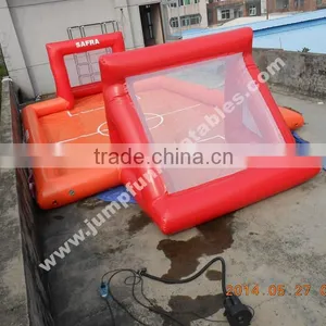 Indoor Inflatable Football Field/Family Soap Football Pitch on Yard thumbnail-2