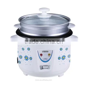 Cylinder Straight Body Electric Rice Cooker With Steamer thumbnail-1