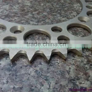 Titanium Motor Bike Chain Ring Customized Titanium Motor Bicycle Chain Ring High Quality Titanium Motorbike Bicycle Chain-ring thumbnail-5