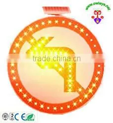 Solar Flashing no Honking Traffic Signs, Solar Powered Traffic Signals thumbnail-5