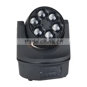 6pcs 10W Mini Bee Eye, Rgbw Led Bee Eye Mini Moving Head Light thumbnail-2