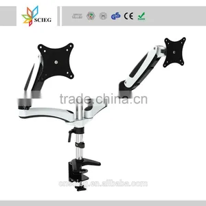 Aluminum Structure Desk Bracket Monitor Arm Monitor Mounts thumbnail-1