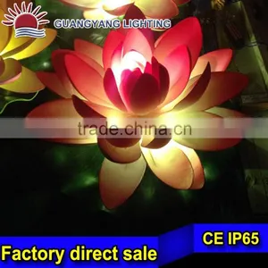 Led Lighting Light Plastic Flower for Pools Fake Lotus,the Lotus Lamp thumbnail-2