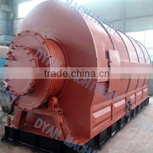 Waste Scrap Tyres Prolysis Plant To Fuel Oil thumbnail-1