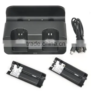 Triple Charging Dock / Viewing Stand For Wii U Gamepad And For Wii Remote Control thumbnail-5