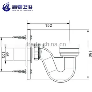 Plastic Urinal Drain Set thumbnail-3