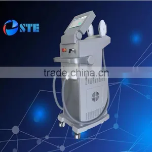 Multifunction Two Handpieces Ipl rf nd Yag Laser Hair Removal and Tattoo Removal Anti Aging Wrinkle Removal Machine thumbnail-3