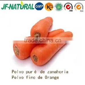 Natural Carrot Extract Beta Carotene Powder Manufacture ISO, GMP, HACCP, KOSHER, HALAL Certificated thumbnail-1