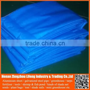 Plastic PE Truck Tarps , HDPE Woven Tarp for Tent Roofing Cover thumbnail-1
