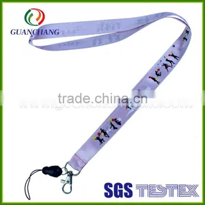 New Products on China Market Satin Ribbon Lanyards for ID Card thumbnail-2