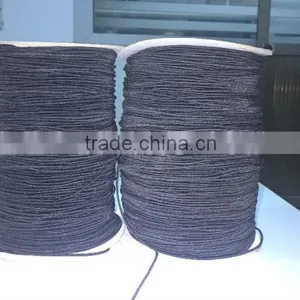 STOCK 2mm Black Elastic Cord for Hangtag and Bead String Fast Shipping thumbnail-3