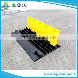 4 Channnel Rubber Road Ramps Cable Cross thumbnail-1