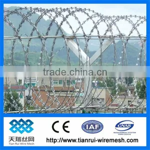 Razor Barbed Wire / Hot Dip Galvanized Razor Barbed Wire thumbnail-1