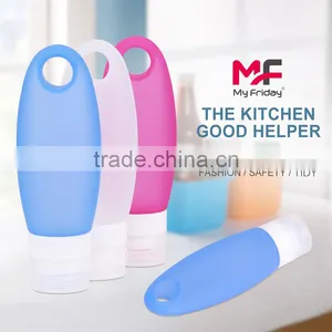 Silicone Bpa Free Travel Dispenser Bottle Travel Makeup Set thumbnail-1