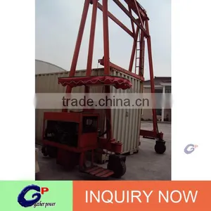 Movable Type Container Crane for Small and Medium Container thumbnail-1