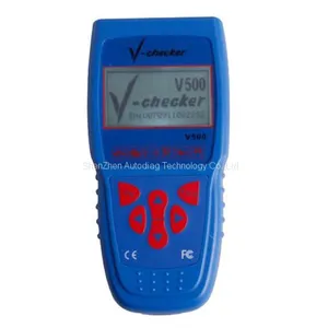 Vchecker Super V-Checker V500 Vehicle Diagnostic Scanner 9-In-1 For European North American Asian Cars thumbnail-2