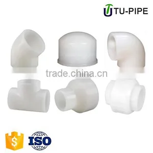 Pvdf Pipe Fitting End Cap Socket Fusion Connection thumbnail-2