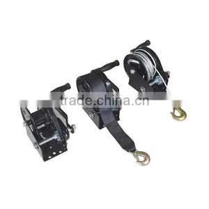 Manufacturing 1200lbs Galvanized General Purpose Barge Winch With Rope thumbnail-6